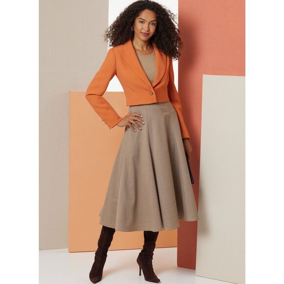 Butterick Sewing Pattern B7012 R12242 Jacket Skirt Pants Career Size 18-26 - Picture 6 of 6